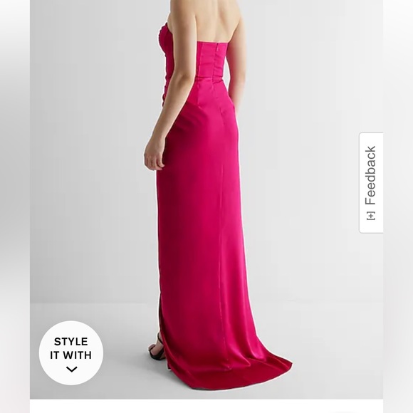 strapless corset gown - Picture 2 of 3